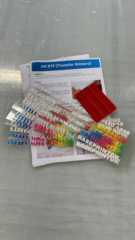 UV - Bestil efter størrelse