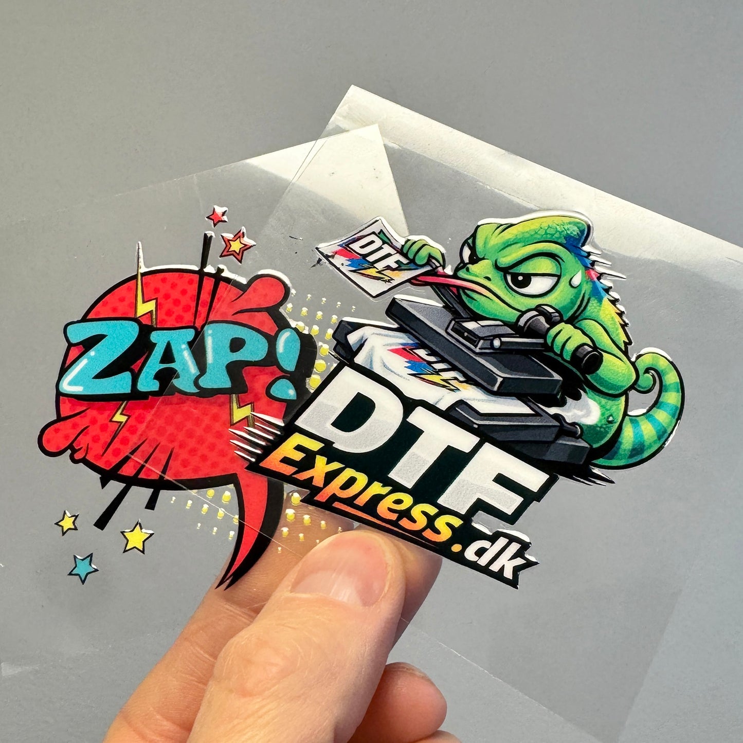 Gratis prøvepakke med DTF & UV Stickers