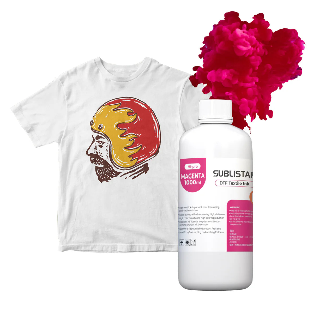 DTF Pro CMYK Ink 1 Liter