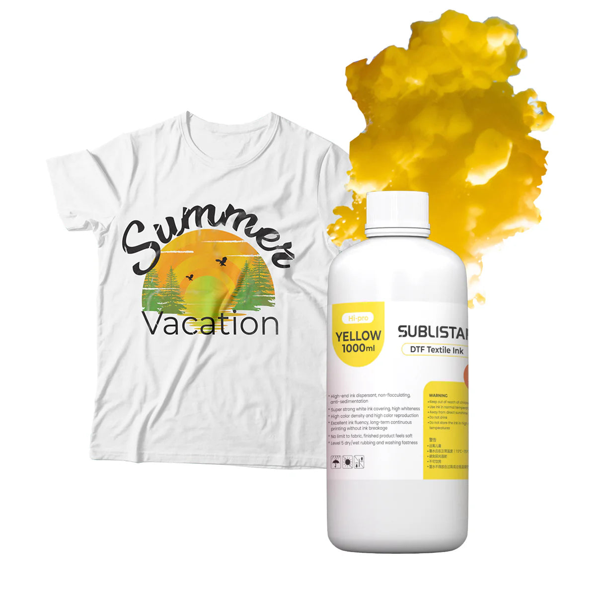 DTF Pro CMYK Ink 1 Liter